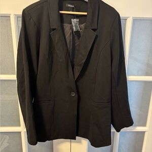 Torrid Classic Black Blazer Jacket